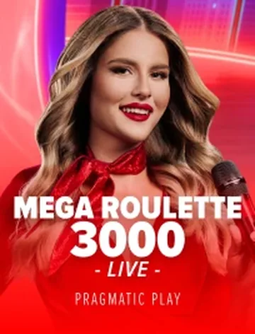 Mega Roulette 3000 live table at Magic Red Casino UK, RTP 97.30%