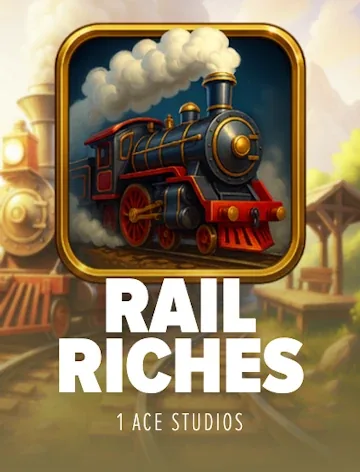 Rail Riches, a slot on show at Magic Red Casino, RTP 96.3%